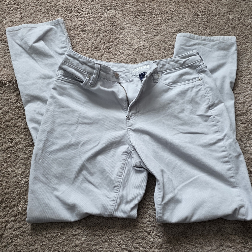 Women’s Lands’ End corduroy pants Size 8